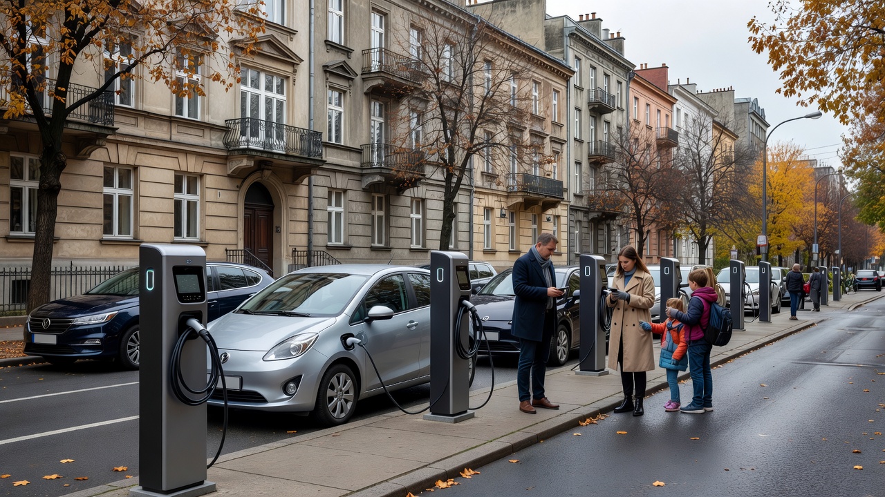 Warsaw Lab Tests Electric Vehicle Charging Hubs